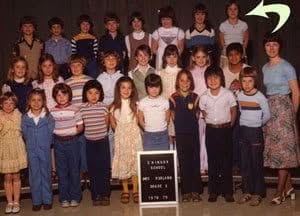 Marci in 2nd grade